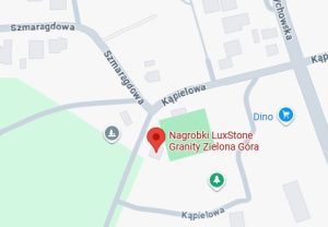 Luxstone granity przy cmentarzu jędrzychów zielona góra