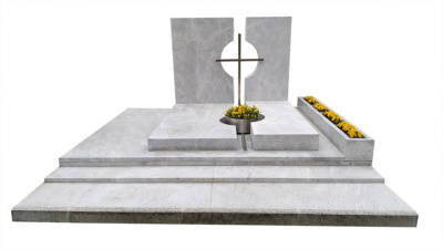 Grobowiec z granitu Viscount White