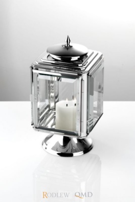 lampion na cmentarz ze stożkiem