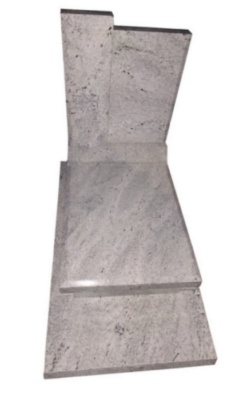 Nagrobek dziecięcy z granitu Imperial White