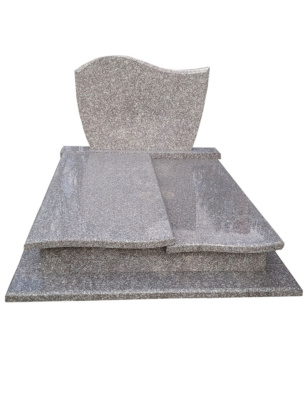 Nagrobek podwójny z granitu Brąz Królewski