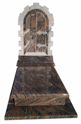 Nagrobek z granitu Gnejs