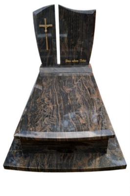 Nagrobek z granitu Gnejs