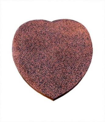 nagrobek w kształcie serca