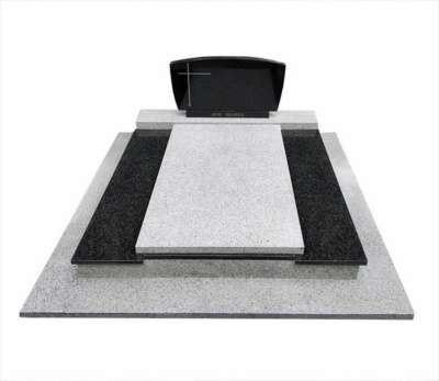 nagrobek podwójny z granitu