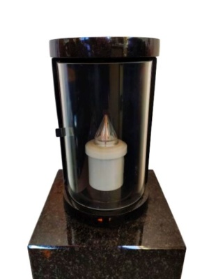 lampion granitowy czarny szwed